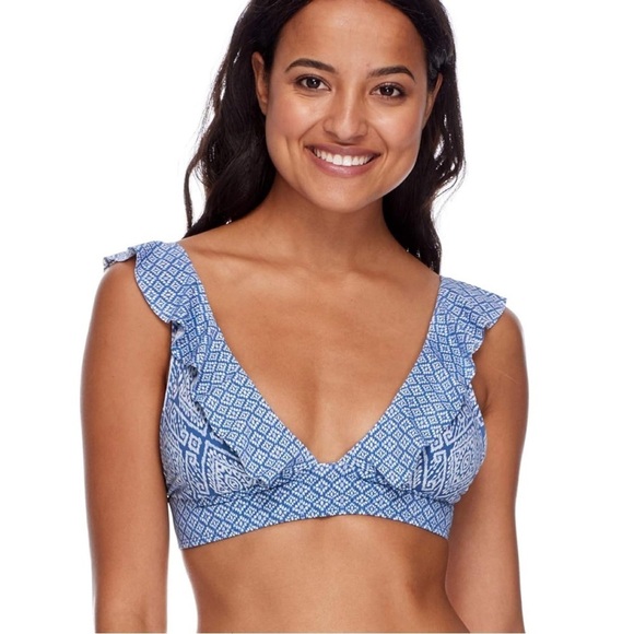 New! SKYE SWIMWEAR • Isabella Top in Semeru Denim - Picture 9 of 11